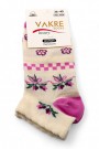 Vakre Socks Bayan Patik Çorap (36-40) 9005-2