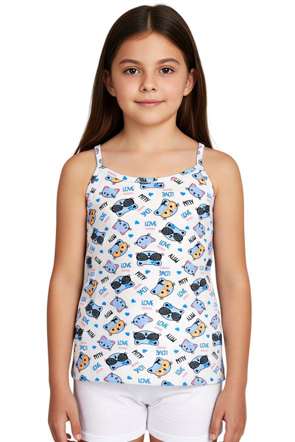 Tutku 0850 Kız İp Askı Empirme Atlet 8806-16