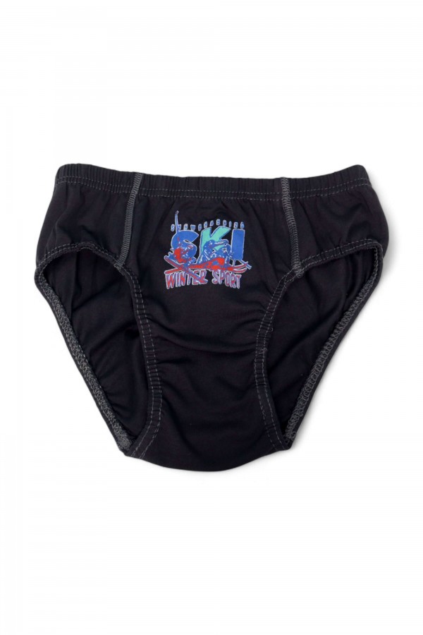 Erkek Çocuk Dondeza Baskılı Slip Külot 8902-16