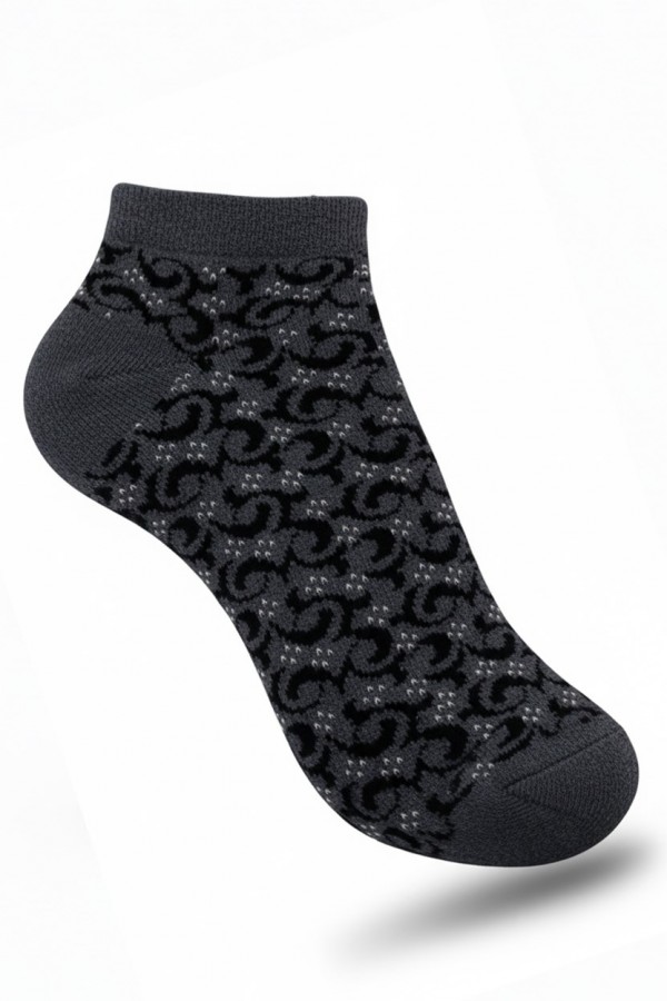 Vakre Socks Bayan Patik Çorap (36-40) 9006-1