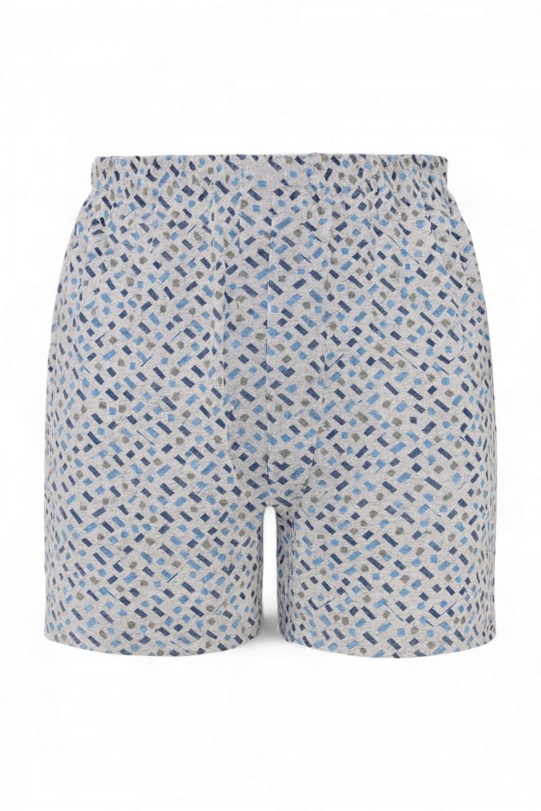 Nazar Yıldız Erkek Boxer Pamuk Likralı  8704-11