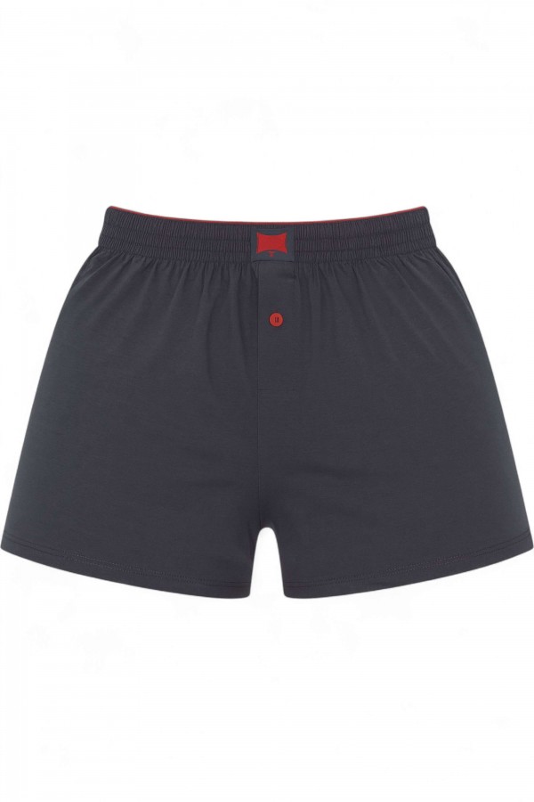 Tutku 117 Erkek Düz Penye Boxer 8705-24