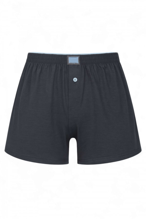 Tutku 117 Erkek Düz Penye Boxer 8705-11