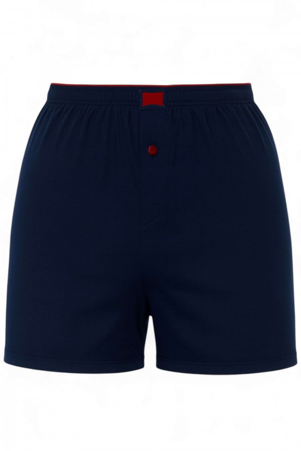 Tutku 117 Erkek Düz Penye Boxer 8705-6