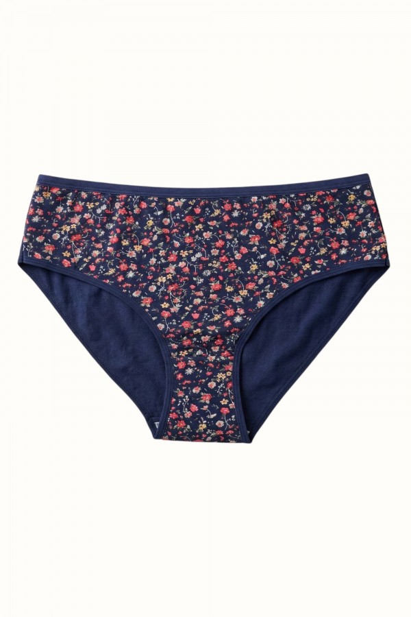 Güryıldız 22032 Desenli Arkası Düz Empirme Bato 8660-2