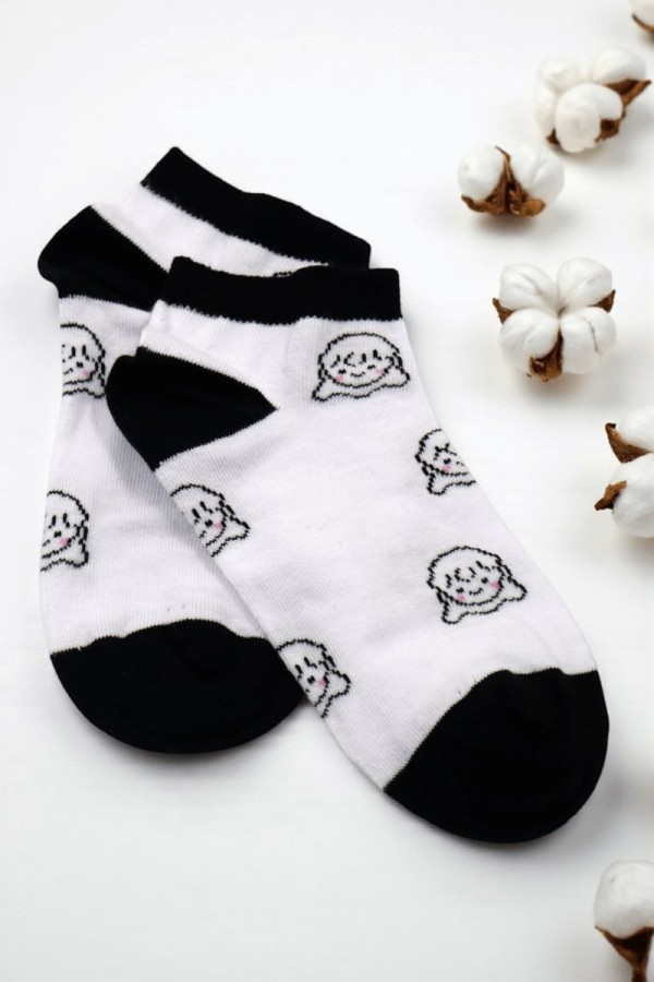 Dikişsiz Burun Bayan Patik Çorap (36-40) 9007-2