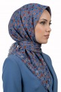 Desenli Flamlı Eşarp 6502-15