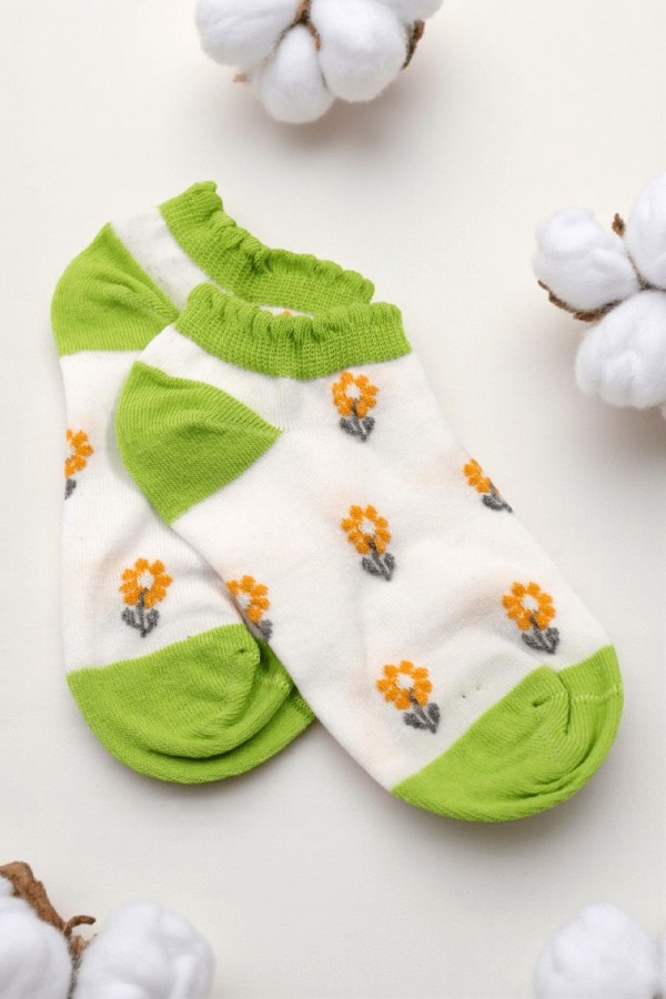 Dikişsiz Burun Bayan Patik Çorap (36-40) 9008-5