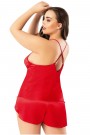 Miss Laris 4232 Battal Saten Gecelik 4019-3