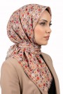 Desenli Flamlı Eşarp  6502-13