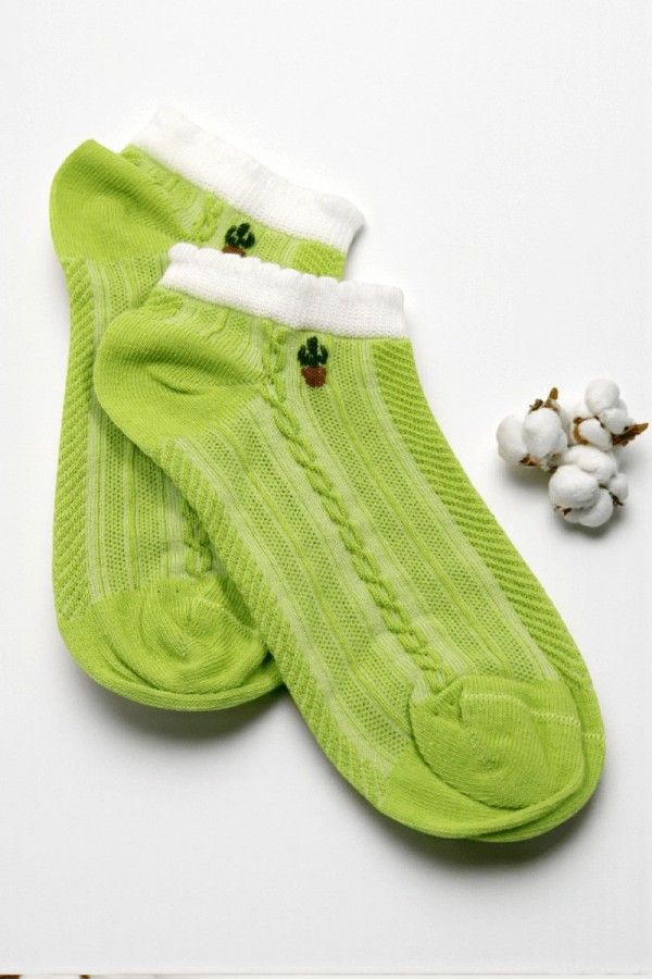 Dikişsiz Burun Bayan Patik Çorap (36-40) 9008-3