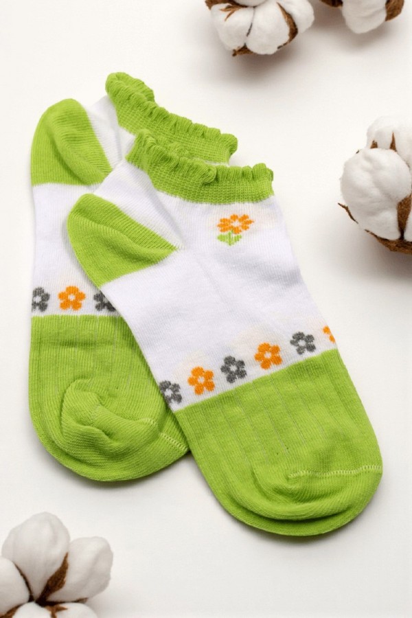 Dikişsiz Burun Bayan Patik Çorap (36-40) 9008-2