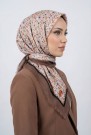Desenli Flamlı Eşarp  6505-7
