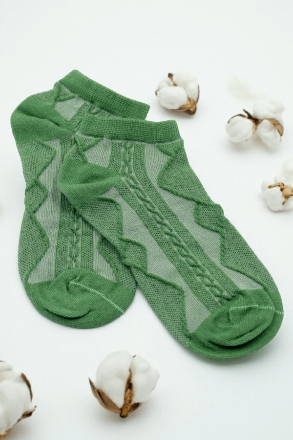 Dikişsiz Burun Bayan Patik Çorap (36-40) 9012-1