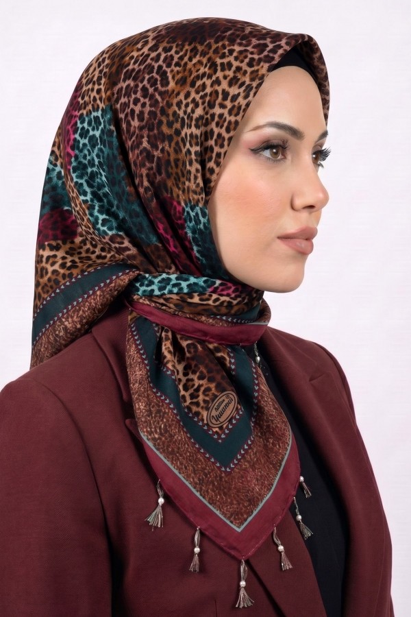 Desenli İnci Boncuklu Yazma 6603-4