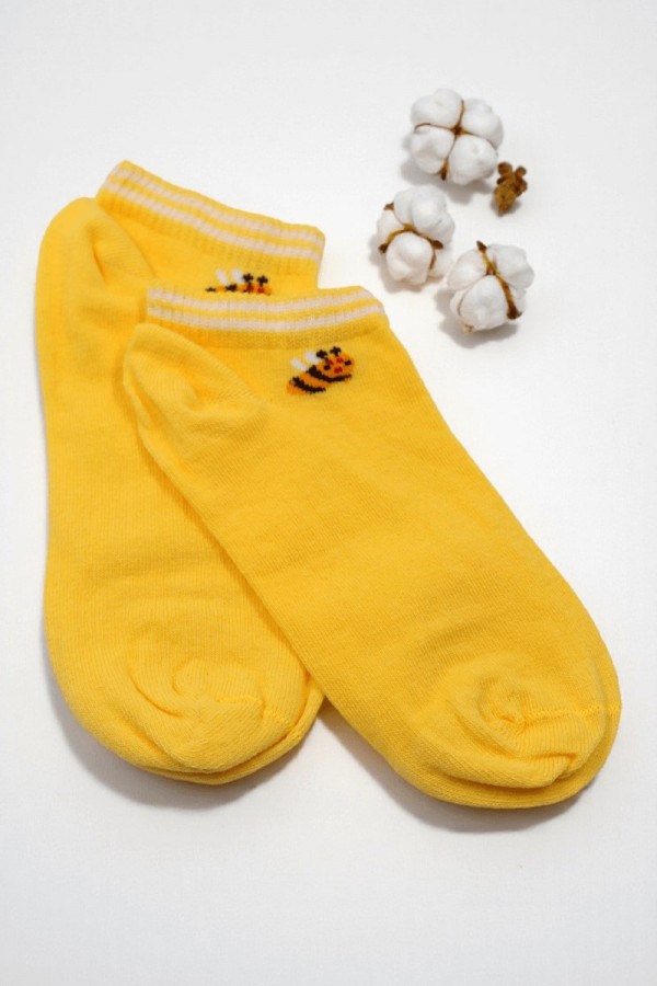 Dikişsiz Burun Bayan Patik Çorap (36-40) 9013-2